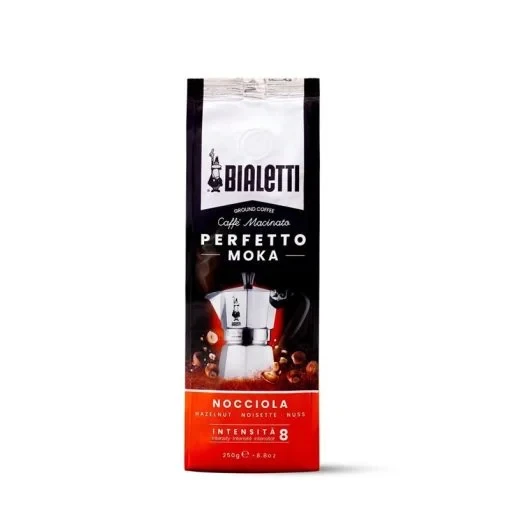 Bialetti Ground Coffee Perfetto Moka Hazelnut 250g | BIA096080515