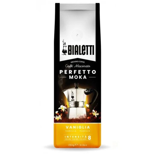 Bialetti Perfetto Moka Vanilla Ground Coffee 250g | BIA096080360