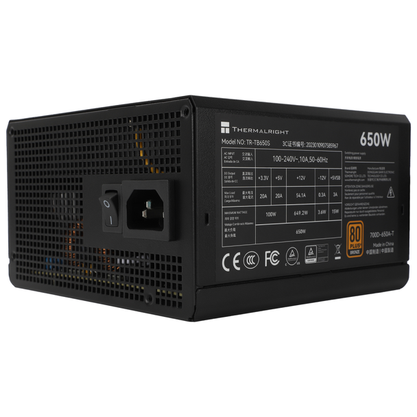 Thermalright TR-TB650S 650W Bronze PSU | TR-TB650S