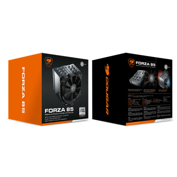 COUGAR Forza 85 Premium Single Tower Air Cooler | FORZA85