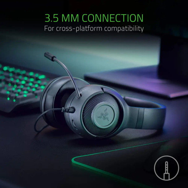 Razer Kraken X LITE AUX Gaming Headset | RAZ0402950100R381