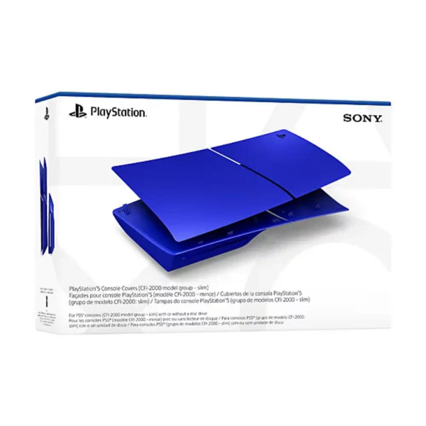 PlayStation 5 Console Covers (model group - slim) -Cobalt Blue