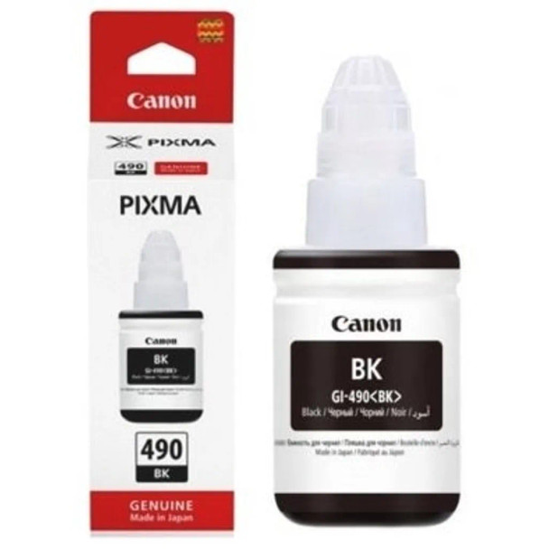 Canon INK GI-490 BK BLACK INK BOTTLE - Original