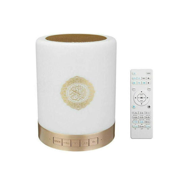 Quran Smart Touch LED Lamp Bluetooth Speaker with Remote