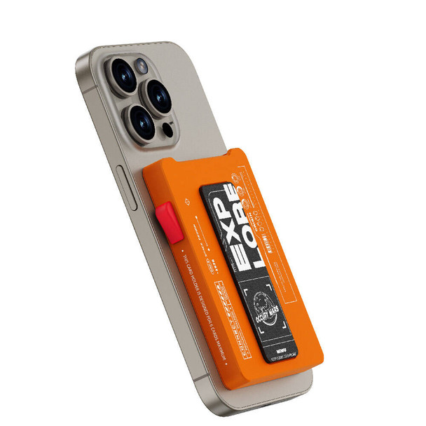 WIWU Mag wallet with Stand MW-002 - Orange | MW-002-ORNG