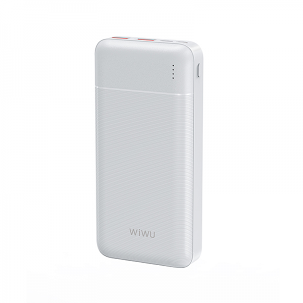 WIWU Wi-P001 20000mAh Fast Charging Power Bank- White |P001-WT