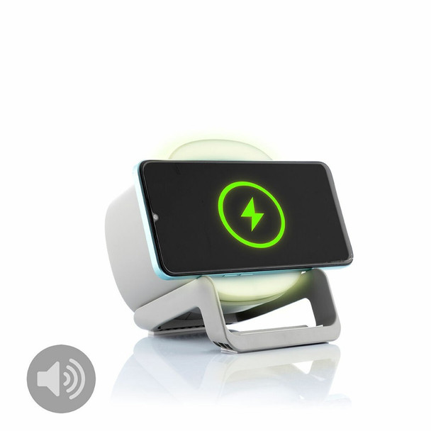 InnovaGoods Wireless Speaker-Charger with LED Souwis | V0103829