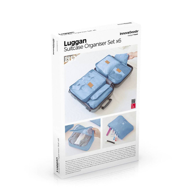 InnovaGoods Suitcase Organiser Bag Set Luggan 6 Pieces | V0103062