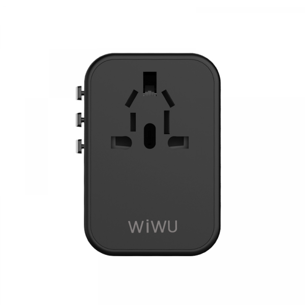 WIWU Universal Adapter UA-303 Black | UA-303-BLK