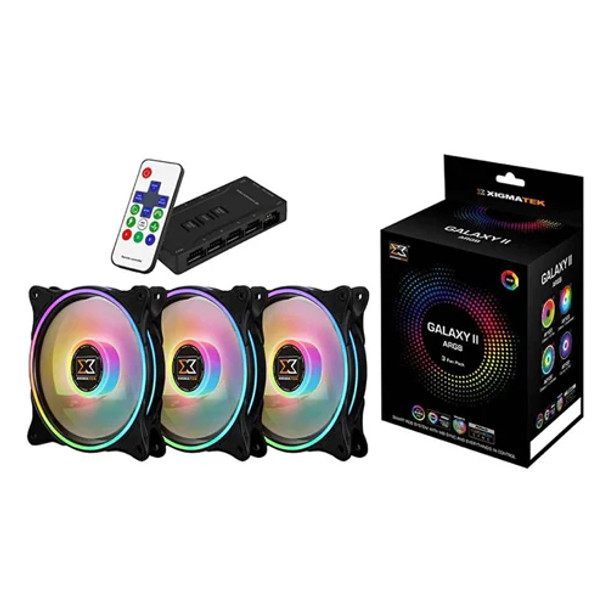 Xigmatek EN42098 Galaxy II Elite ARGB 3 Fan Pack Control Box Remote Controller | EN42098