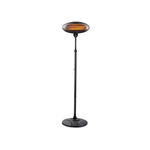 Beper Patio Quartz Heater With Floor Stand | BEP-P203PAN002