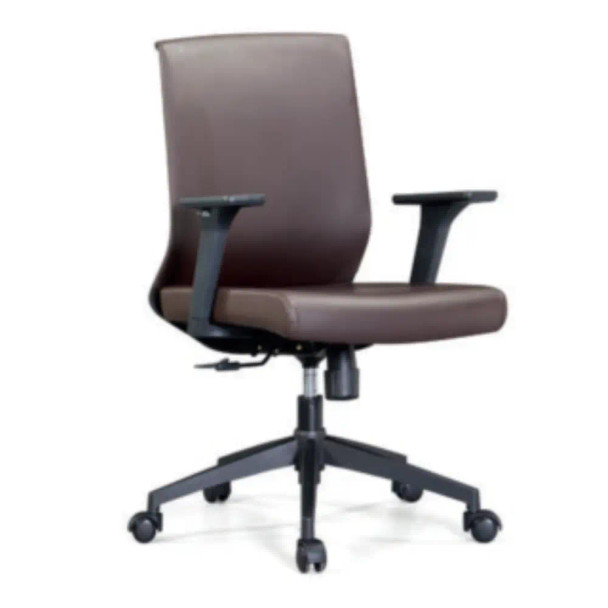 Valencia Mid-Back chair ,Brown PU |  DZY-WB620 (215)