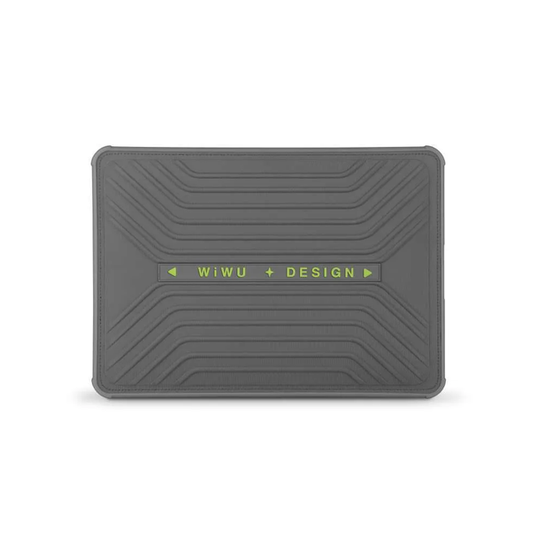 WIWU Defender Pro 13.3 inch gray laptop sleeve shockproof TPU frame MacBook case DFNDPRO13.3