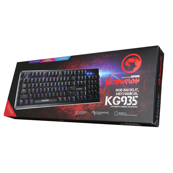 MARVO SCORPION KG935 MECHANICAL GAMING KEYBOARD