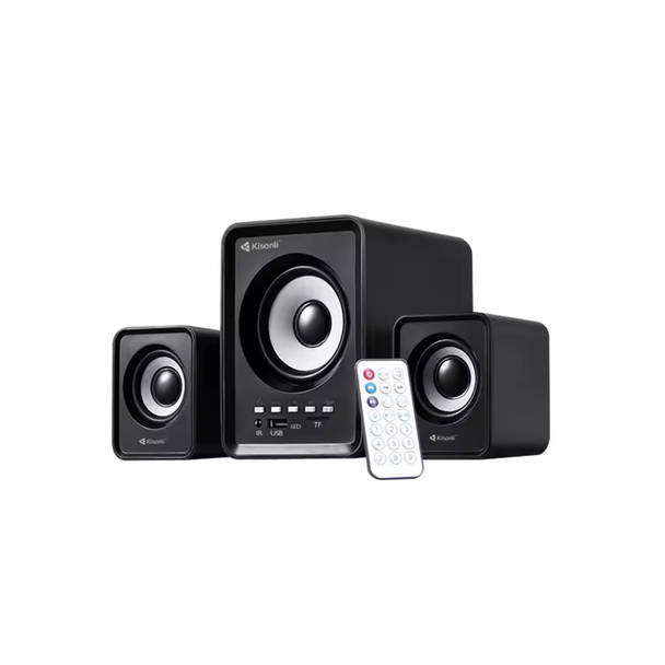 Kisonli U-2800BT Wireless USB Bluetooth Speaker - Black | U-2800BT