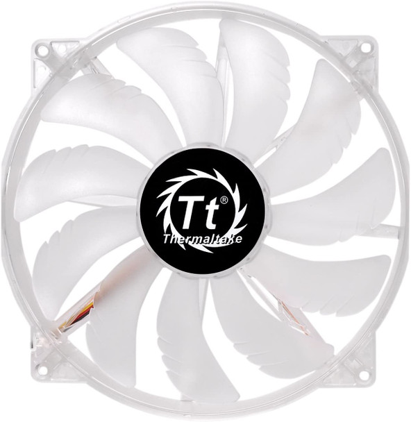 Thermaltake 200mm Pure 20 Series Blue LED Quiet High Airflow High Performance Easy to Install Case Fan CL-F016-PL20BU-A