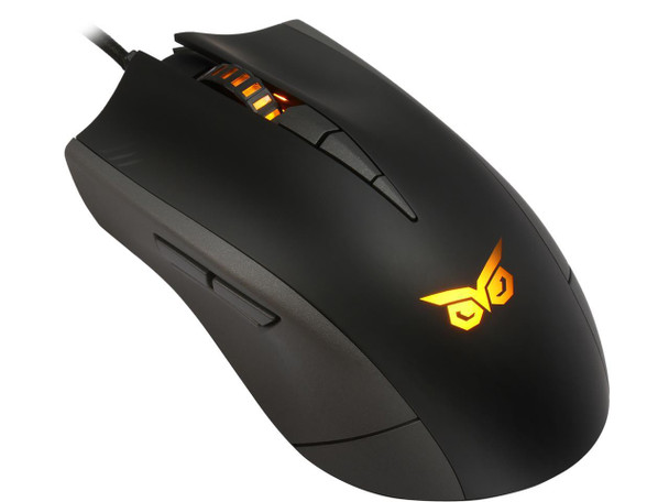 ASUS STRIX CLAW MOUSE - Right-handed ergonomic optical gaming mouse crafted for first-person shooting gamers | 90YH00C1-BAUA00