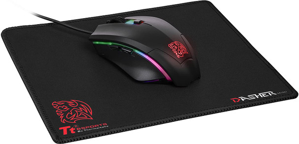 Thermaltake TALON Elite RGB Gaming Gear Combo ( Mouse & Mouse Pad Combo) | MO-TER-WDOTBK-01