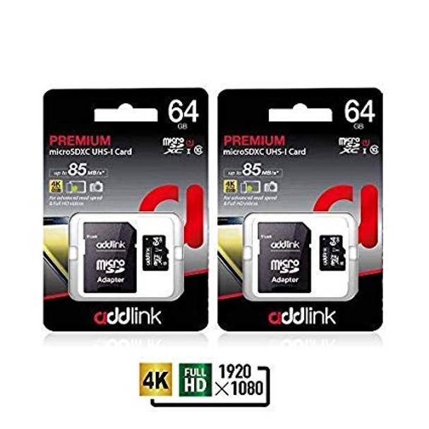 Addlink 64GB SDXC UHS-I (Class 10) | ad64GBSXU3