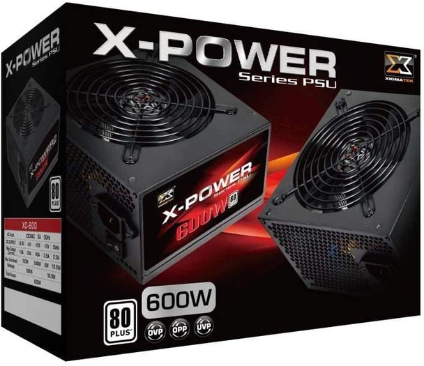 Xigmatek EN40711 600W X-POWER X-Calibre 600 80Plus Power Supply