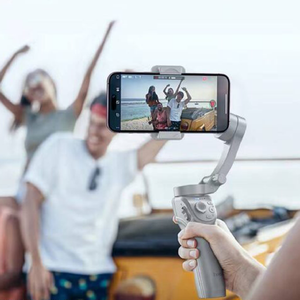 Hoco Intelligent Tracking Anti-Shakes Axis Gimbal, Gray | K24