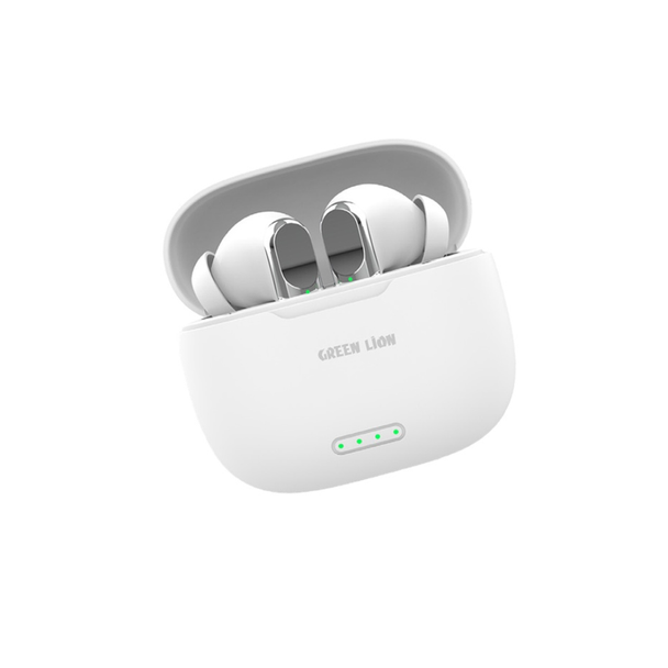 Green Lion Panama Wireless Earbuds - White | GNPANTWS24WH