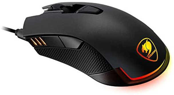 Cougar Revenger Wired USB Optical Gaming Mouse with 12,000 DPI, Black | REVENGER