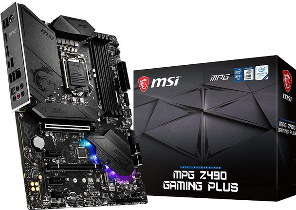 MSI MPG Z490 GAMING PLUS Motherboard | 911-7C75-015