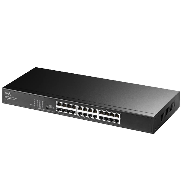 Cudy 24-Port Gigabit Rackmount Light Managed Switch | GS1024E