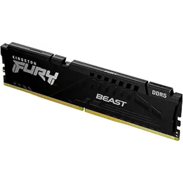 Kingston Fury Beast 32GB DDR5 6000MHz CL36 black desktop gaming memory module