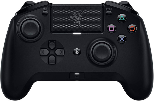 Razer Raiju Tournament Edition Wireless and Wired Gaming Controller with Mecha Tactile Action Buttons, Interchangeable Parts and Quick Control Panel, Black | RZ06-02610100-R3G1