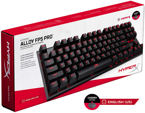HYPERX Keyboard, Alloy FPS Pro-M MX RED , BLUE | HX-KB4RD1-US/R2