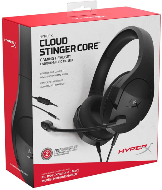 KINGSTON HYPERX HEADSET CLOUD STINGER CORE | HX-HSCSC2-BK/WW