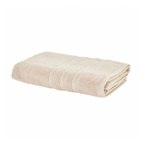 Karaca Home Comfort Touch Plain Beige 100% Cotton Towels 85x150cm |  200.22.11.0108