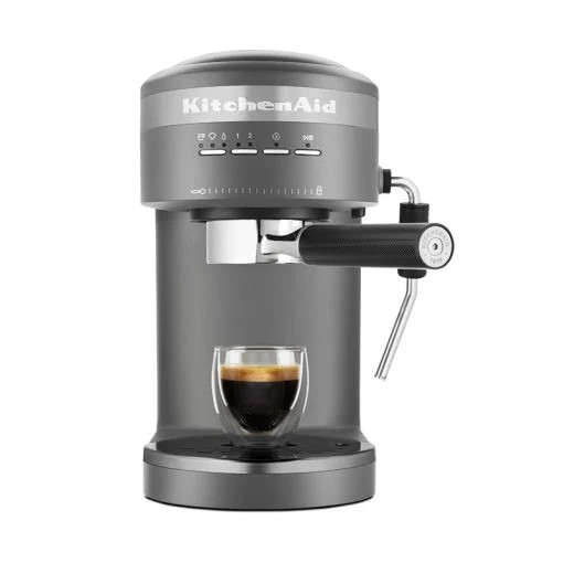 KitchenAid Artisan Espresso Machine Charcoal Grey | 5KES6403EDG