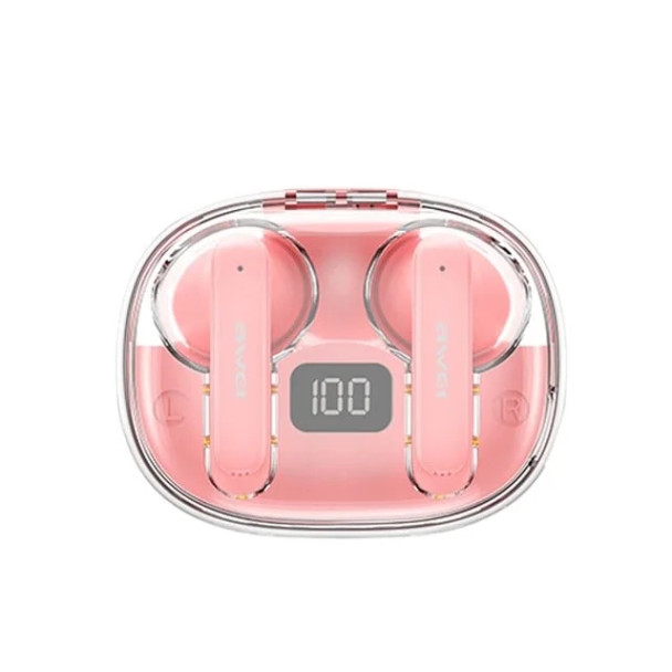 AWEI Wireless Earbuds BT With Charging Case And Noise Cancellation Pink | T86-PINK