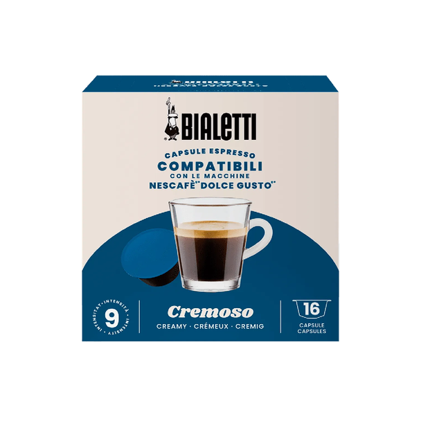 Bialetti Cremoso Aluminum Dolce Gusto Compatible Capsules 16pcs | BIA96080442