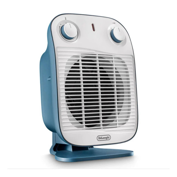 Delonghi Vertical Edge Fan Heater – Blue | DHF-HFS50B20.AV