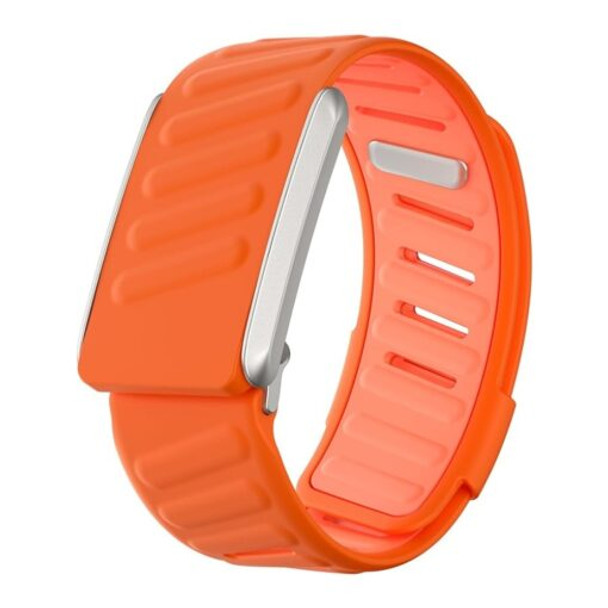 WHOOP Silicone Sport Replacement Band for WHOOP 4.0 - Soft-Touch Waterproof Strap - Orange | SSB-WP4