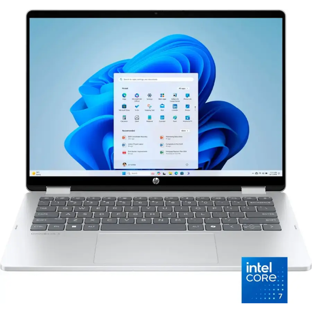 HP OmniBook 5 Flip 2-in-1 14" 2K Touchscreen Laptop - Intel Core 7 150U - RAM 16GB - SSD 512GB - Intel Graphics - Windows 11 | 14-FP0023dx