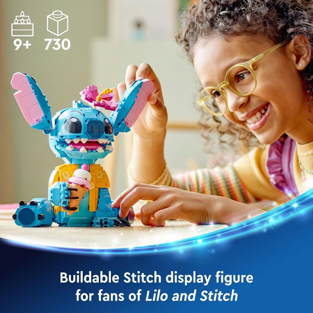 Lego Disney Stitch Toy Building Kit - 730 Pcs | 43249