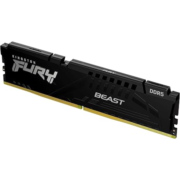 Fury Beast 32GB 6000MT/s DDR5 CL30 Desktop Memory | KF560C30BBE-32
