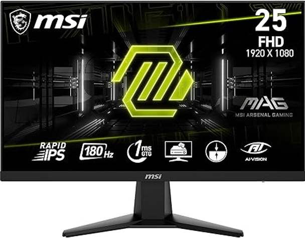 MSI MAG 256F 24.5″ Rapid IPS Gaming Monitor | 9S6‑3DB64H‑070