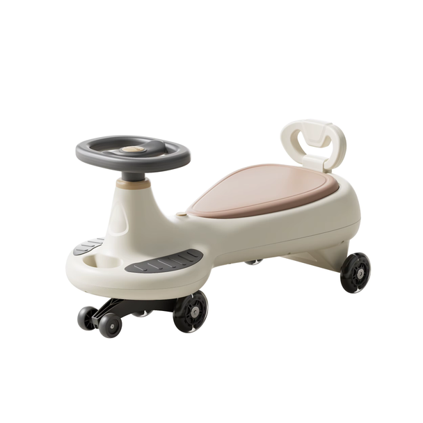 Kids Swing Car – Cream | AL1177PU