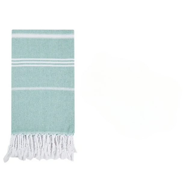 Turkish Beach Towel – Light Aqua | AL-42238-2