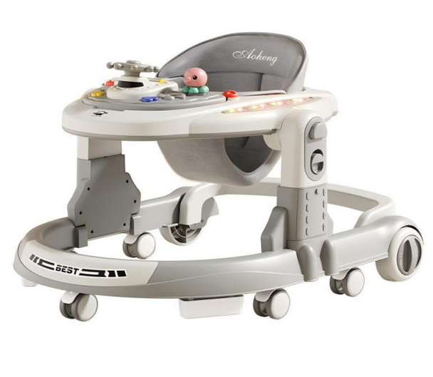 Baby Walker – Grey with Toy Console | AH-918