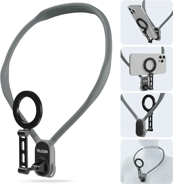 TELESIN Smartphone Magnetic Neck Holder |  MNM‑002