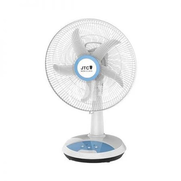 JTC Rechargeable Table Fan – 18″ with Remote Control | JF-2938S