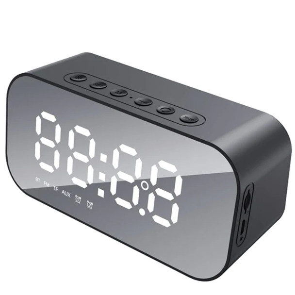 Havit Alarm Clock with Wireless Speaker - Black | M3