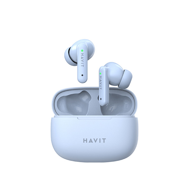 Havit Wireless Earbuds BT with Charging Case – Blue | TW967
